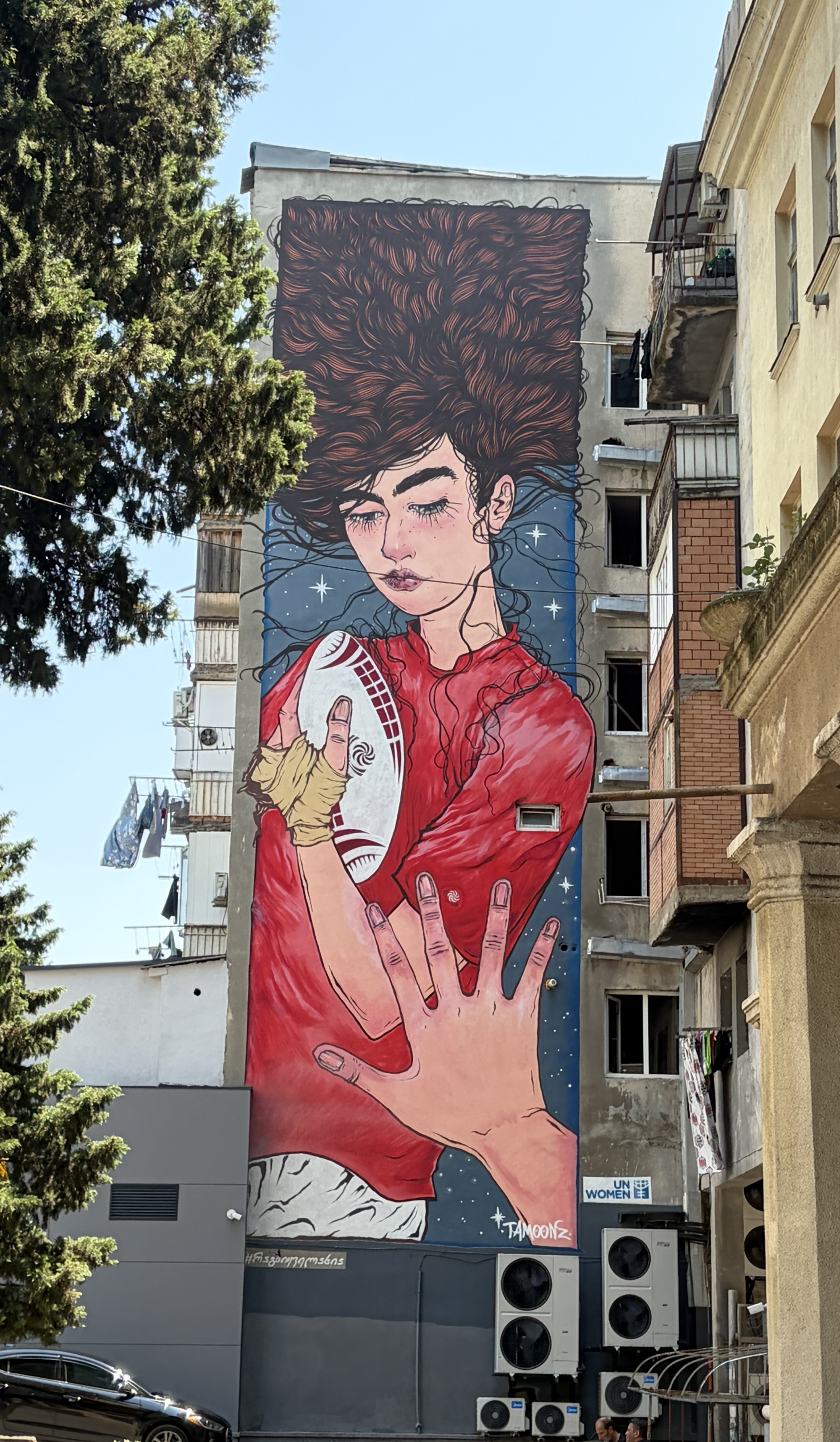 Between Technical Uni and Delisi Metro, Tbilisi.