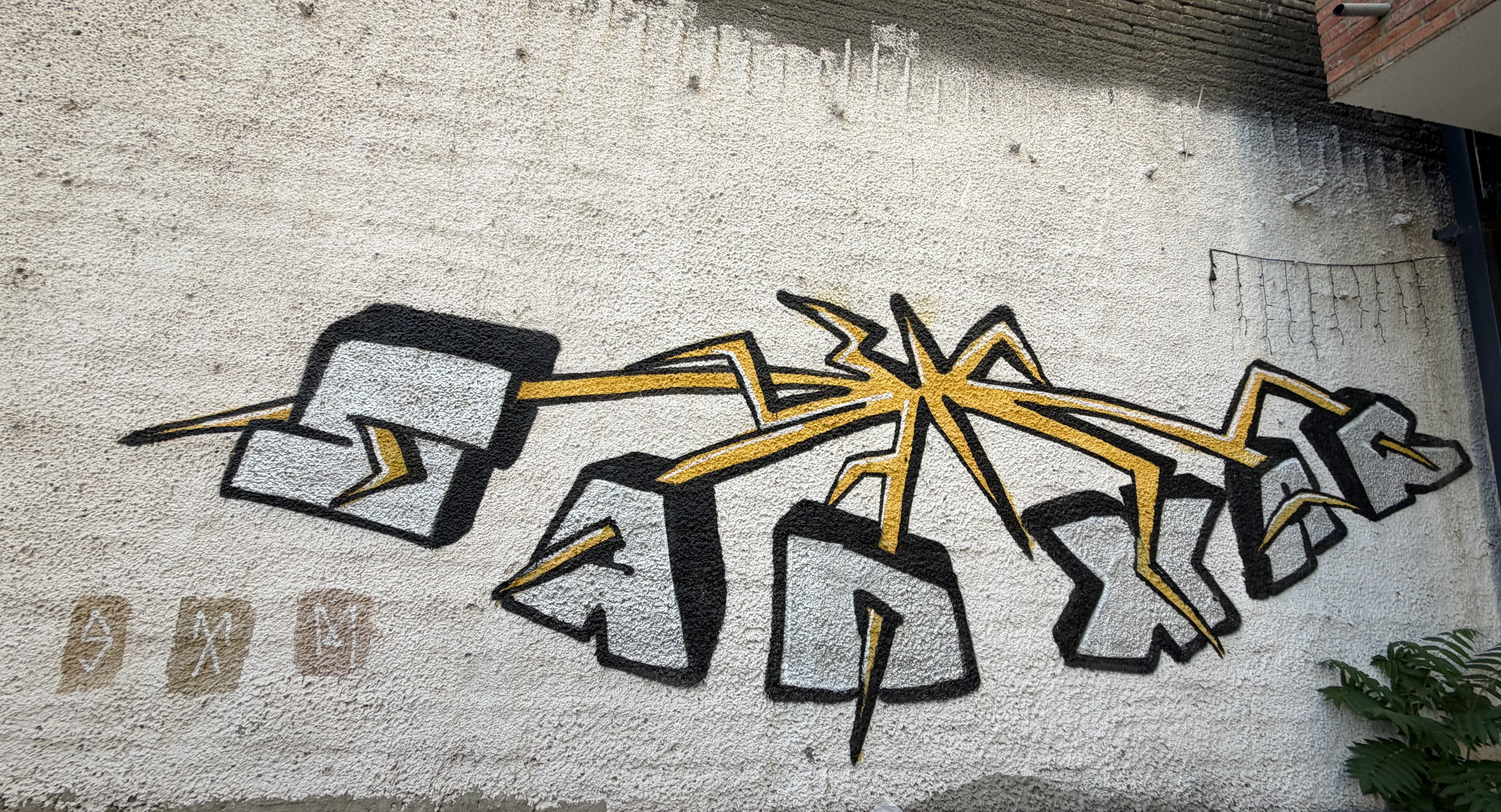 Graffiti artwork in Aragveli Tbilisi
